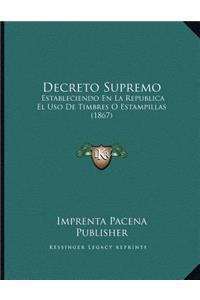 Decreto Supremo