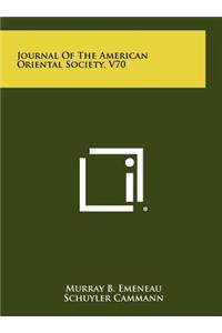 Journal of the American Oriental Society, V70