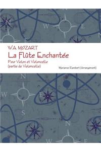 W.A. MOZART La Flute Enchantee Pour Violon et Violoncelle (partie de Violoncelle)