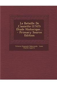 La Bataille De L'assiette (1747)