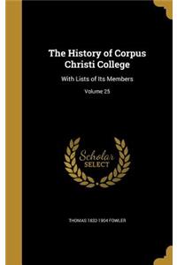 History of Corpus Christi College