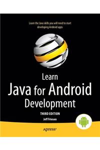 Learn Java for Android Development