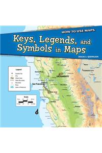 Keys, Legends, and Symbols in Maps