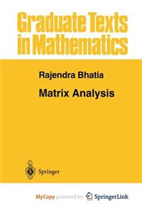 Matrix Analysis