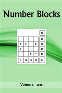 Number Blocks: Volume 5 2016