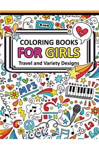 Coloring Book for Girls Doodle Cutes