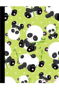 Cute Panda Notebook