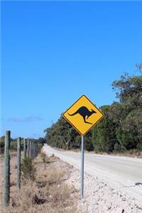 Cool Kangaroo Road Sign in Australia Journal