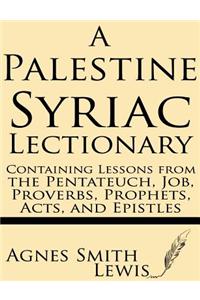 A Palestinian Syriac Lectionary