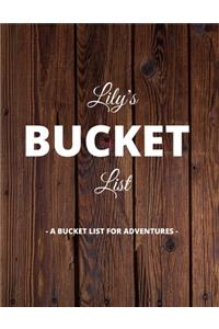 Lily's Bucket List