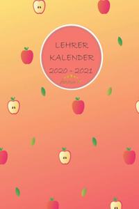 Lehrerkalender 2020-2021