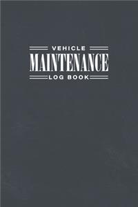 Vehicle Maintenance Log Book