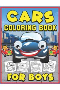 Cars Coloring Book for Boys