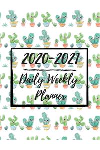 2 Year Planner 2020-2021 Daily Weekly Monthly