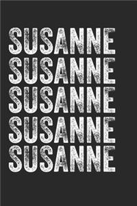 Name SUSANNE Journal Customized Gift For SUSANNE A beautiful personalized