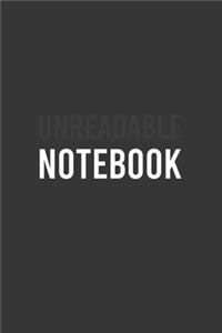 Unreadable Notebook