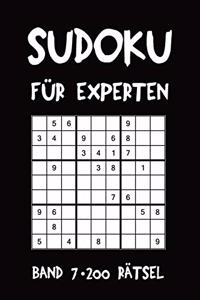 Sudoku für Experten Band 7 200 Rätsel