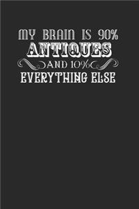 Antique Lover Journal 120 Pages for Antiquers