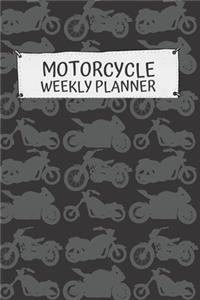 Motorcycle Weekly Planner