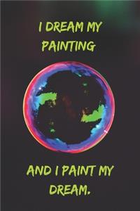 I dream my painting and I paint my dream.