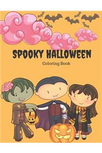 Spooky Halloween Coloring Book