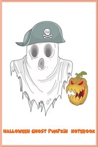 Halloween Ghost Pumpkin notebook