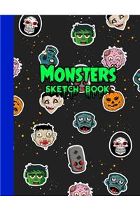 Monsters Sketch Book