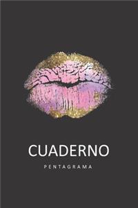cuaderno pentagrama