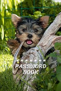Internet Password Book with Tabs Keeper Manager And Organizer You All Password Notebook hidden Dog