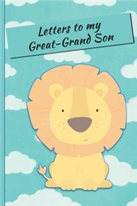 Letters to my Great-Grandson