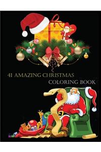 41 Amazing Christmas Coloring Book