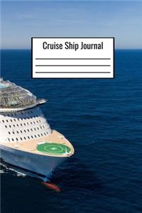 Cruise Ship Journal
