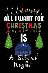 All I Want For Christmas Is A Silent Night