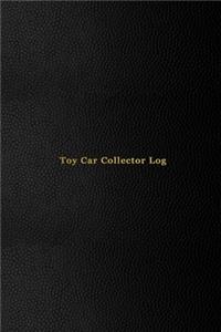 Toy Car Collector Log