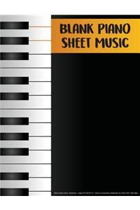 Blank Piano Sheet Music
