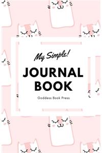 Goddess Book Press - My Simple! Pink Cats Journal Book - Writing Notebook