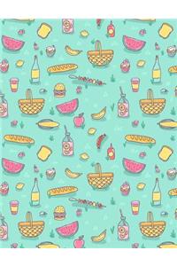 Watermelon Notebook Grid