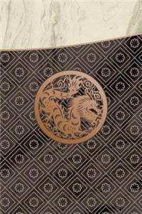 Monogram Dragon Notebook