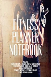 Fitness Planner Notebook / Fitness Planning Journal