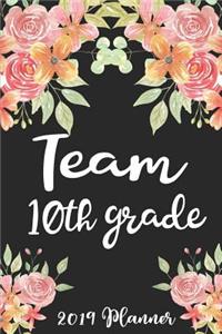 Team 10th Grade 2019 Planner