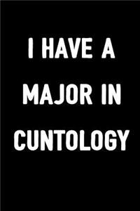 I Have a Major in Cuntology