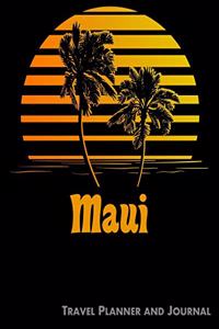 Maui Travel Planner and Journal
