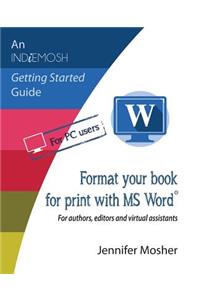 Format your book for print with MS Word(R)