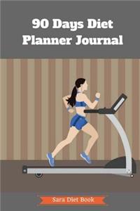 90 Days Diet Planner Journal