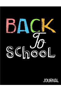 Back To School Journal