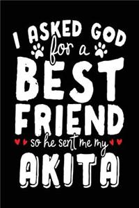 I Asked God For A Best Friend So He Sent Me My Akita