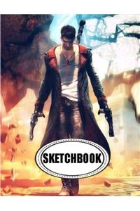 Sketchbook : DmC: 120 Pages of 8.5 x 11 Blank Paper for Drawing, Doodling or Sketching (Sketchbooks)