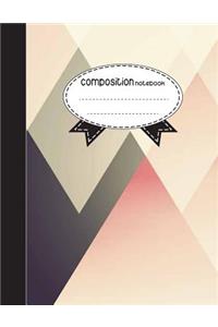 Composition Notebook, 8.5 x 11, 110 pages