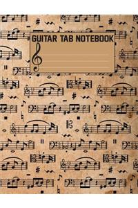 Guitar Tab Notebook