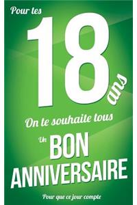 Bon anniversaire - 18 ans